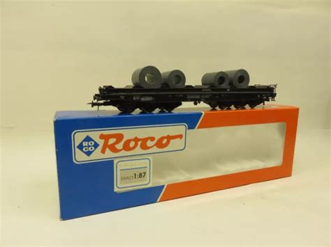 Roco Wagon Bogies De Essieux Transport De Coils R F