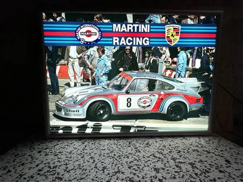 Place Bid - DT: Authentic Porsche Martini Racing Sign | PCARMARKET