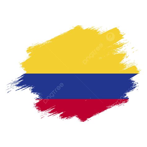 Bandera De Colombia Vector Png Dibujos Bandera Bandera Vectorial