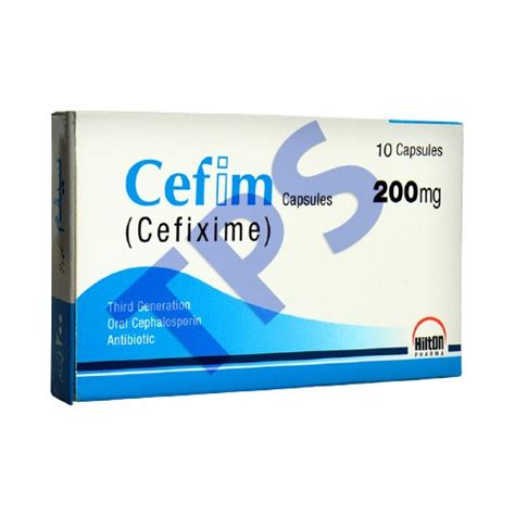 Cefim Capsules 200mg The Pharmacy Services