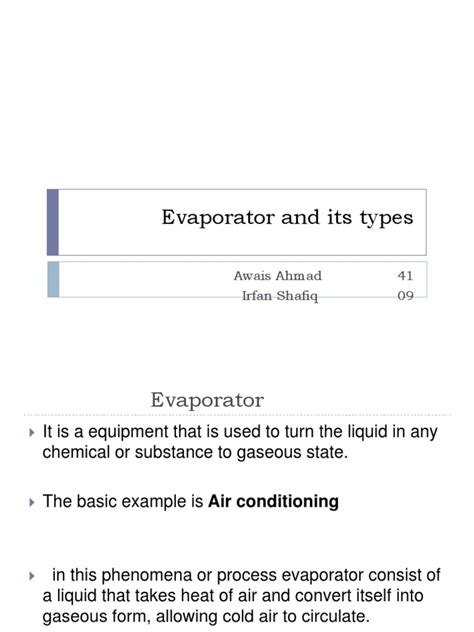 Pdf Evaporator And Its Types Dokumen Tips