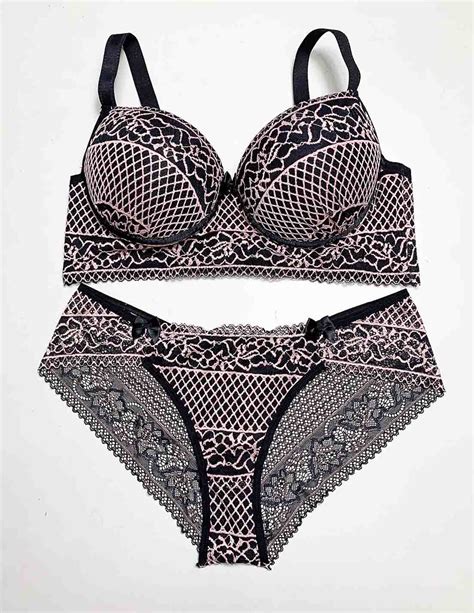 Conjunto De Lingerie Plus Size De Renda Sensual Tj Vip