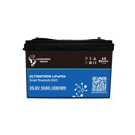 Batterie Lithium Ultimatron Lifepo4 Smart Bms 256v 50ah