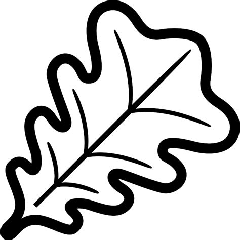 Oak Leaf 2 Vector Svg Icon Svg Repo