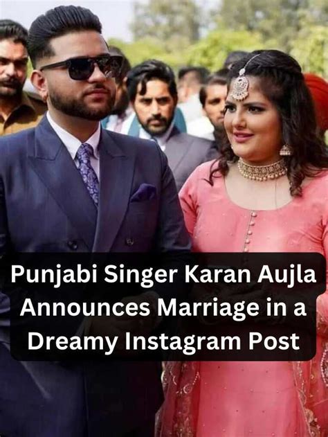 Karan Aujla Wedding Pics Punjabi Singer Karan Marriage Images