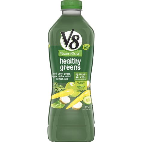 V8 Power Blend Juice Healthy Greens 125l Woolworths