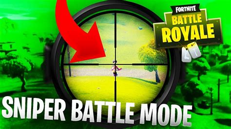 Fortnite New Sniper Shootout Ltm Mode Youtube