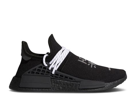 Pharrell X NMD Human Race 'Black' - Adidas - GY0093 - core black/core ...