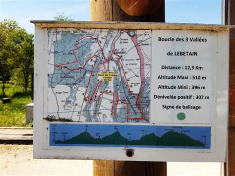 A faire Boucle des trois vallées à Lebetain Randonnée