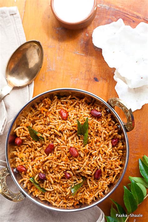 Puliyogare Tamarind Rice