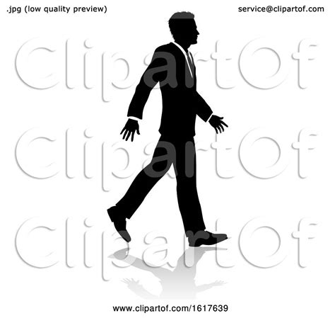 Business Person Silhouette by AtStockIllustration #1617639