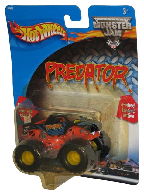 Hot Wheels Monster Jam Mattel Predator Toy Truck Cracked Plastic Walmart