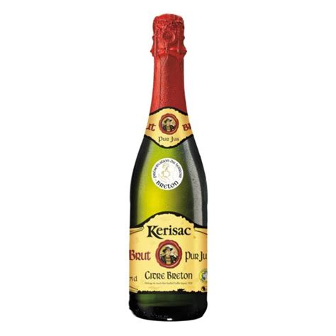 Cidre brut KERISAC la bouteille de 75cL à Prix Carrefour