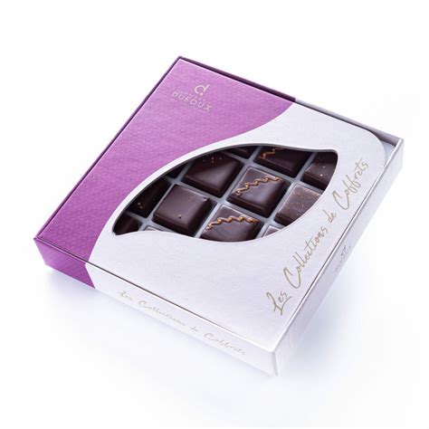 Coffret Chocolat Niveau Noir Addict Maison Dufoux Artisan