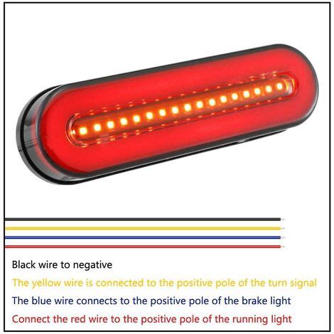 V Wasserdichter Lkw Led R Cklicht R Cklicht Stopp R Ckw Rtsanzeige