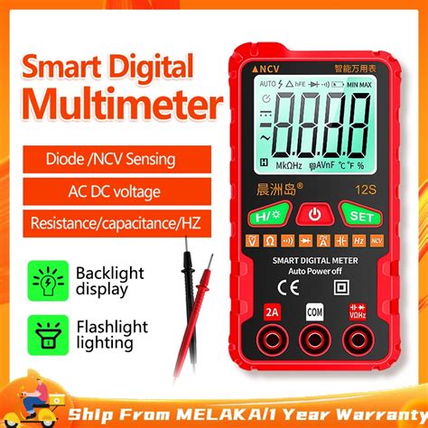 Multimeter V Digital Multi Meter Ac Dc Counts High Precision