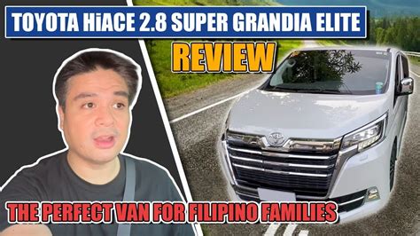 MOST RELIABLE NA SOSYAL NA PANG PAMILYA VAN TOYOTA HIACE GRANDIA ELITE