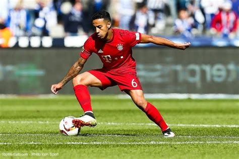 Bayern Thiago Alcantara De Retour Au Bar A