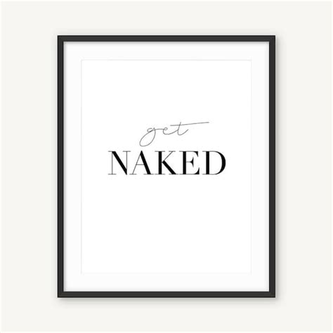 Get Naked Quote Etsy