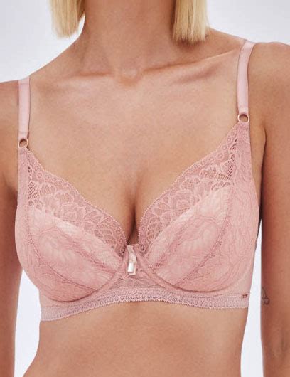 Бюстгальтер с вкладышами пуш ап Alles NUDE ROSE P UP пудра 60E купить в интернет магазине