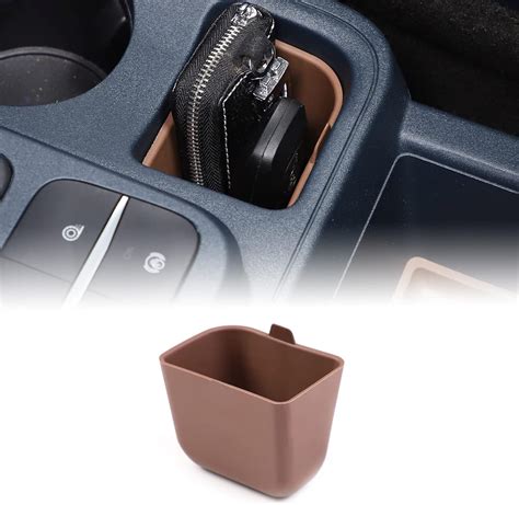 Aunginsy Car Cup Holder Rear Storage Slot Pad Compatible With Ford Maverick 2022