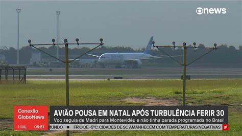 Vídeo Avião da Air Europa precisou fazer pouso de emergência no