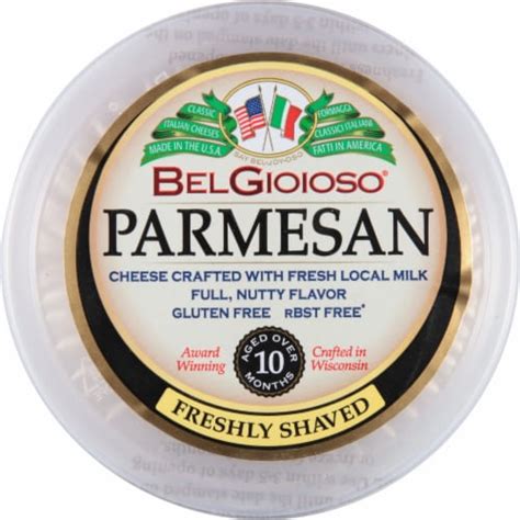 BelGioioso Freshly Shaved Parmesan 10 Oz Smiths Food And Drug