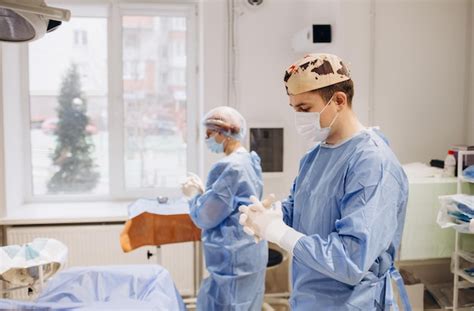 Premium Photo Doctor Uniform And Surgeon Prepare For Surgery