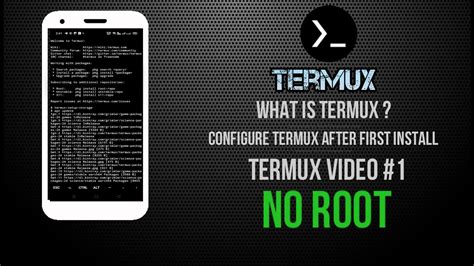 What Is Termux 10 Things To Do After Install Termux Video 1 2020