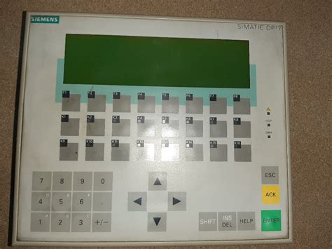 Panel Operatorski Siemens Simatic Op D Kup Teraz Na Allegro