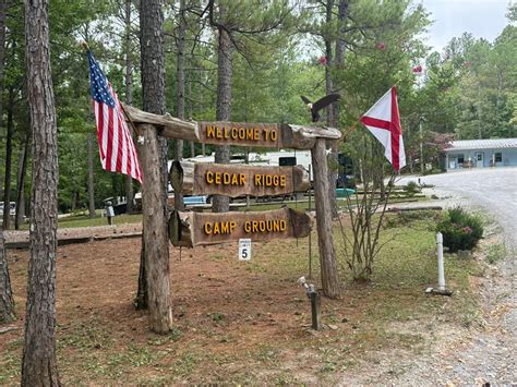Cedar Ridge Campground | Russellville AL