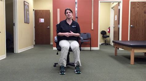 Seated Piriformis Stretch Youtube