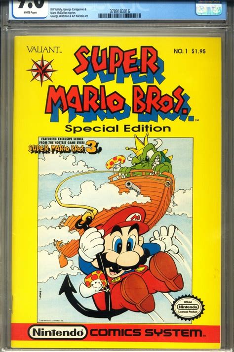 Mavin | PRIMO: Super MARIO Bros Special Edition 1 VF/NM 9.0 CGC NINTENDO Valiant comics