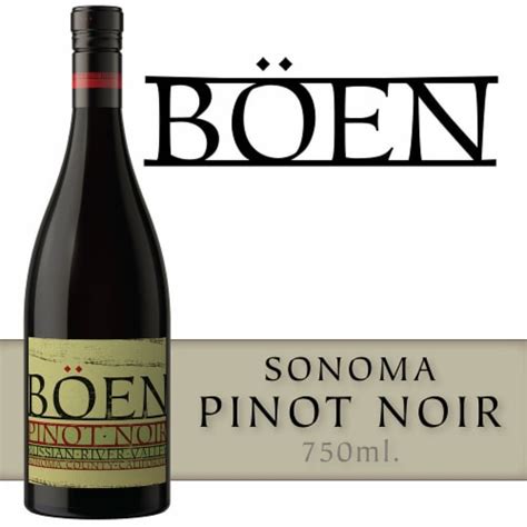 Boen Pinot Noir California Red Wine 750 Ml QFC