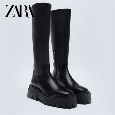Ботфорты Zara - купить с доставкой по выгодным ценам в интернет ...