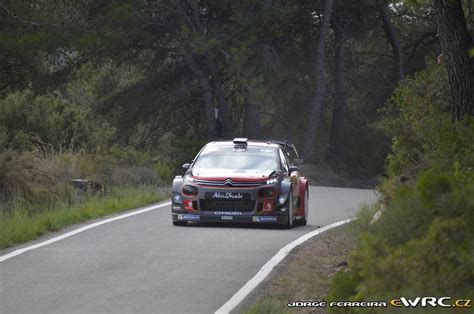 Lefebvre St Phane Moreau Gabin Citro N C Wrc Rallyracc Catalunya