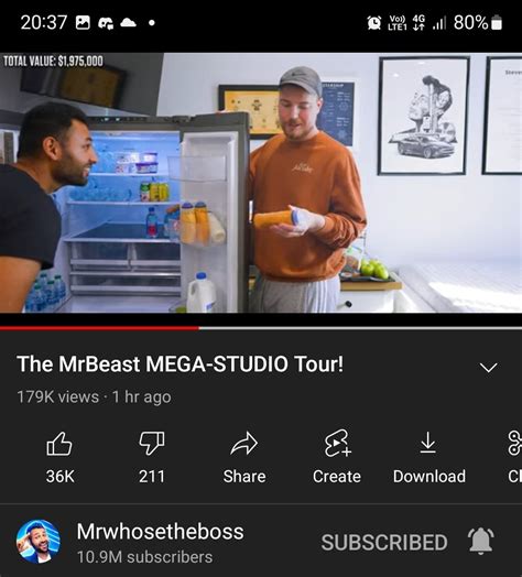 Alvin On Twitter Mrwhosetheboss New Video About Mrbeast S Studio