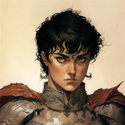 Casca In The Art Style Of Frank Quitely