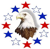 Mat Want to Marry: Patriotic Eagle Clipart