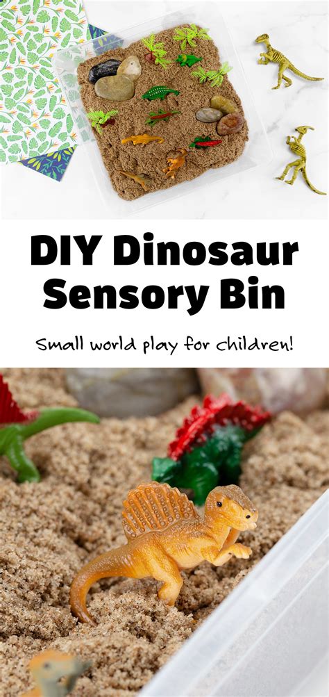 Dinosaur Sensory Bin Fireflies And Mud Pies