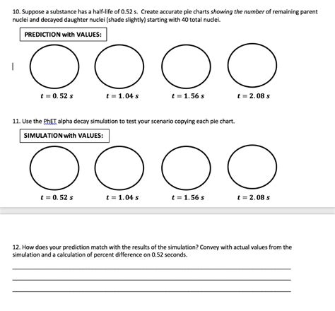 Solved Suppose A Substance Has A Half Life Of S Create