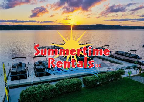 Summertime Rentals Pontoon Rentals Lake Charlevoix Walloon Lake