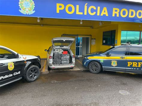 Polícia Civil e Rodoviária Federal fazem grande apreensão de drogas e