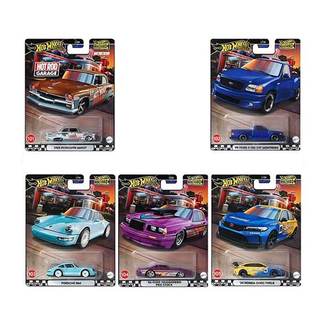 Hot Wheels Premium Boulevard Set Miniaturas GJT W Mini Hunts