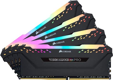 Corsair Vengeance RGB Pro 64GB (4x16GB) DDR4 3200 (PC4-25600) C16 ...