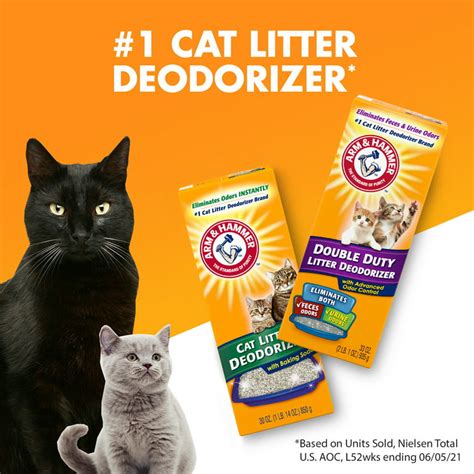 Arm Hammer Cat Litter Deodorizer Double Duty