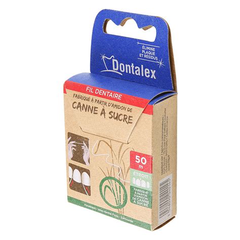 Drogerija | DONTALEX NATURAL INTERDENTAL FLOSS 50M