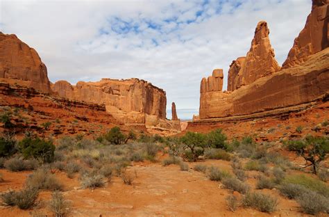 Wallpaper Archesnationalpark Moab Utah Winter Redrocks High