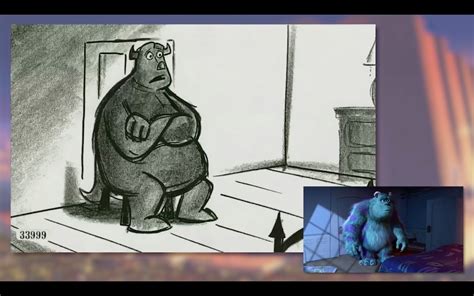 Monsters Inc Storyboard