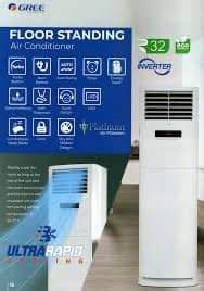 GREE FLOOR MOUNTED TYPE INVERTER AIR CONDITIONER TV Home Appliances